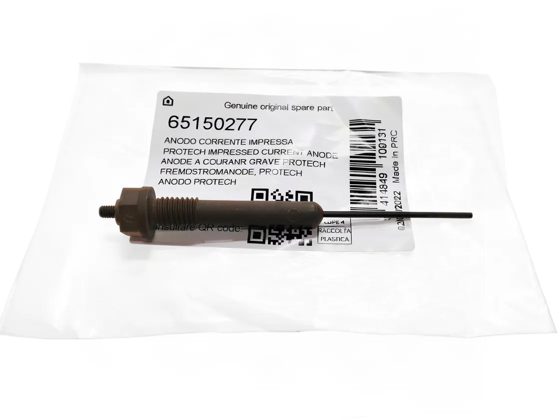 Anodo Ariston DUO 7 protezione catodica, codice ricambio 65150277