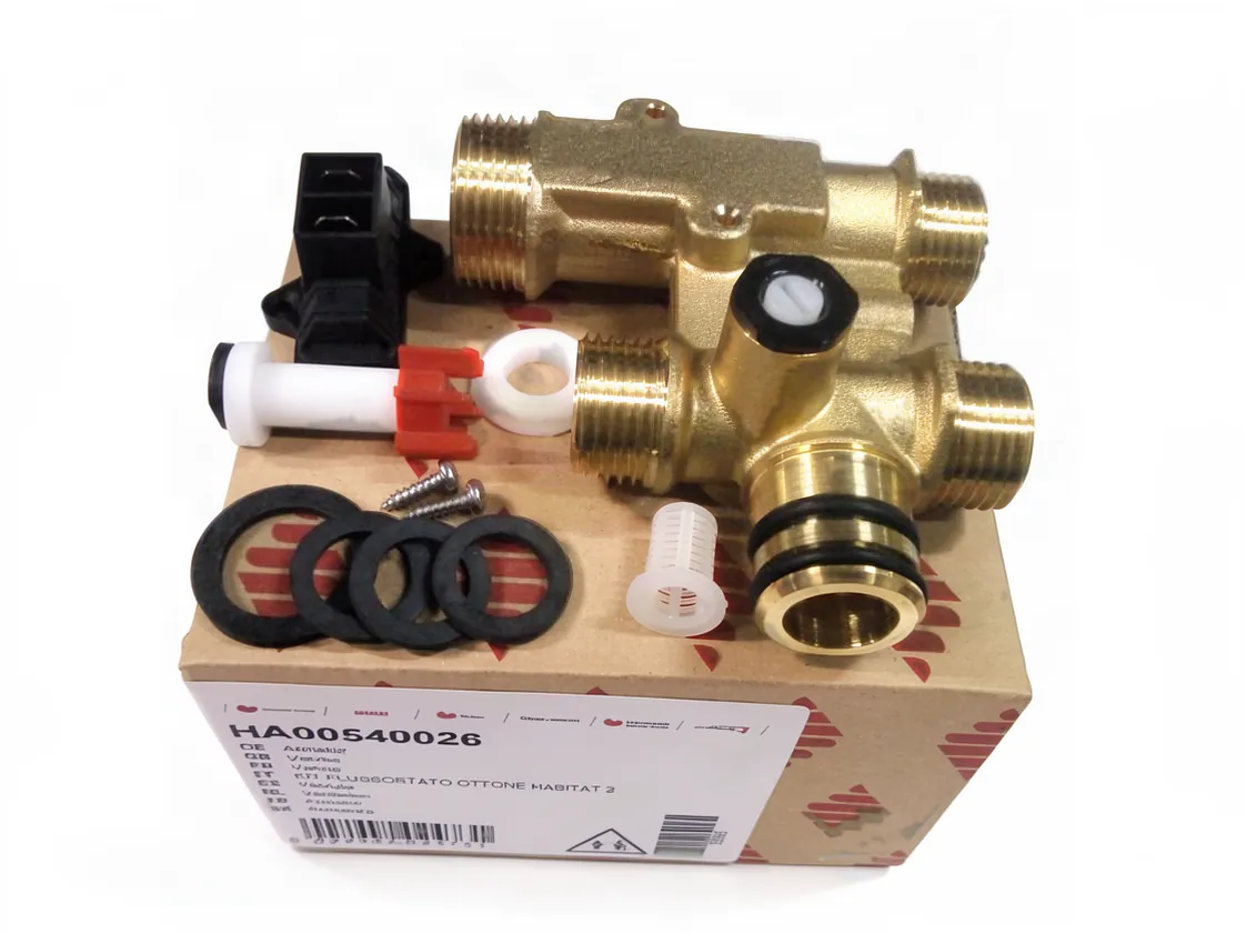 Flusostato Saunier Duval Habitat conjunto laton completo (HE010004815)(20023420), referencia HA00540026