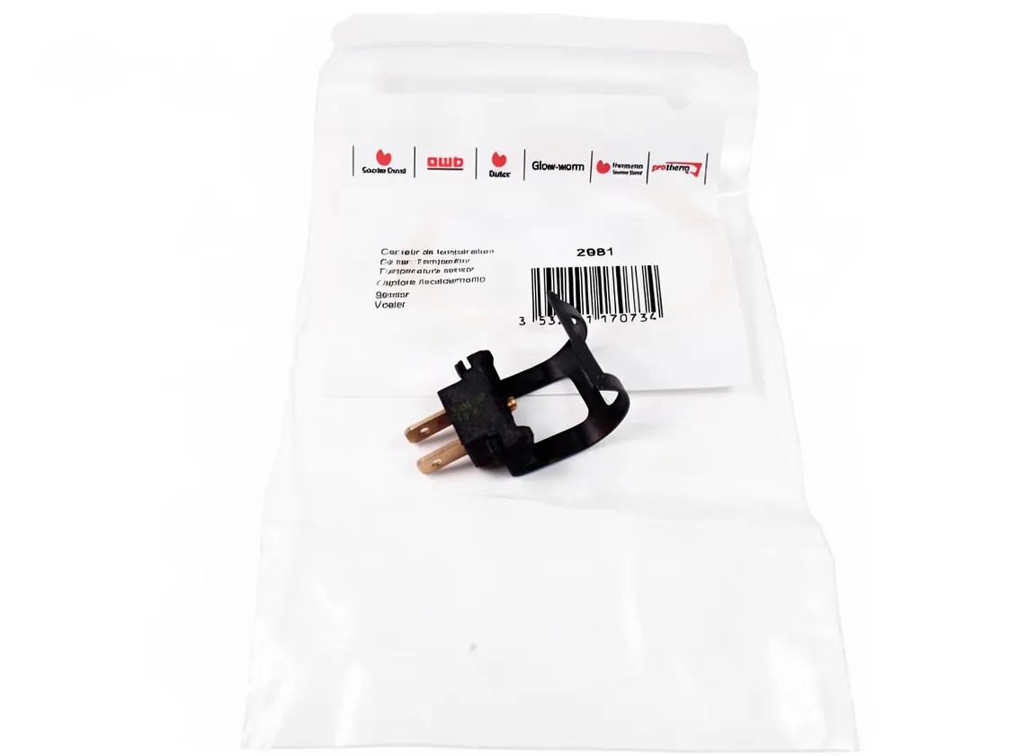 Sonda NTC Saunier Duval Thema NOX F25 - Micraplus NOX 25 - Isofast - Protherm Puma CDS 18/24 MKV-AS/1 calefaccion Ø14-18mm, referencia S5739800