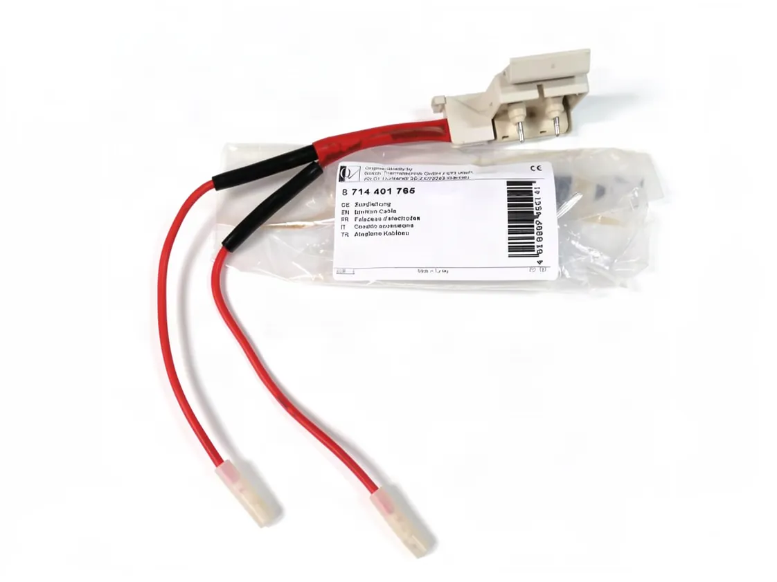 Cable electrodo Junkers ZWE24-2ADE encendido, referencia 87144017650