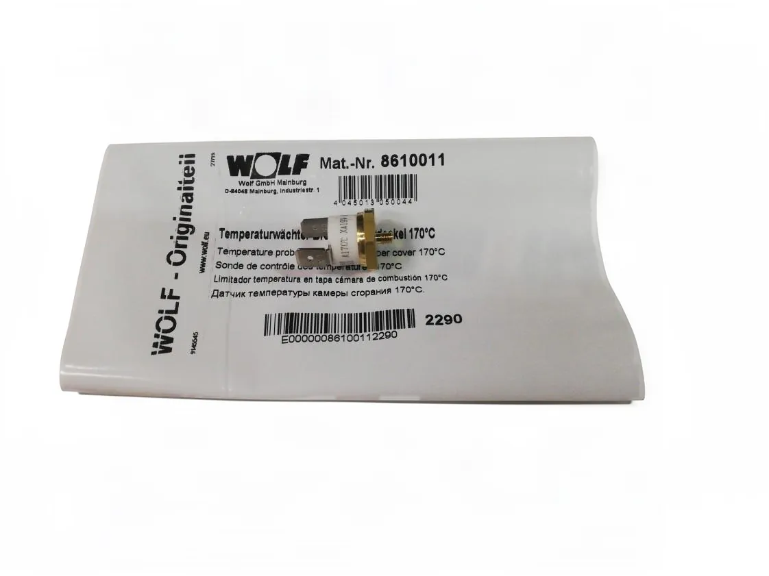 Clixon 180º vertical roscado Wolf CGBK20/24 - CGB35/50 - CGBK40/35 - CGB75/100 - TGB40/60, referencia 8610011