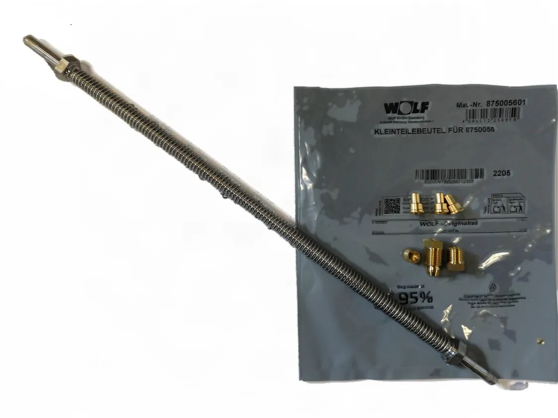 Tubo gas Wolf, codice ricambio 8750056