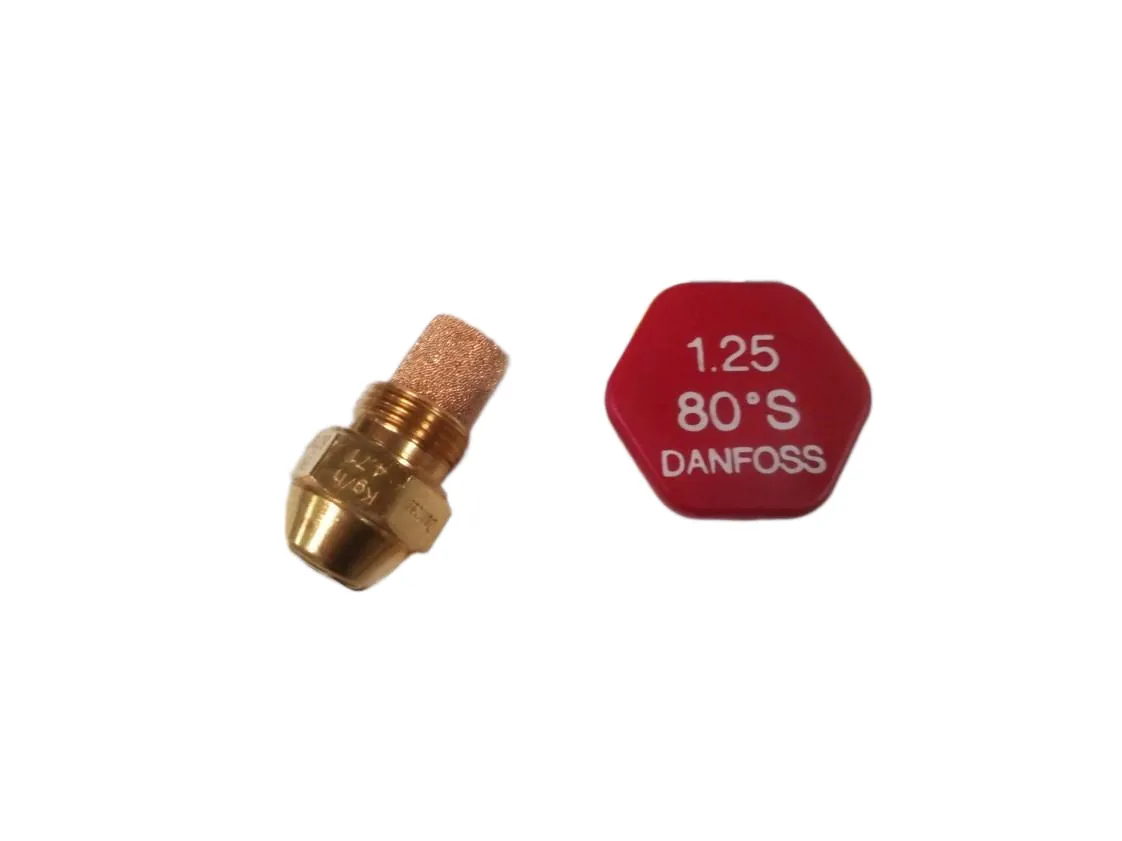 Boquilla gasoil 125 80ºS Danfoss. Inyector cono solido, referencia DA12580S