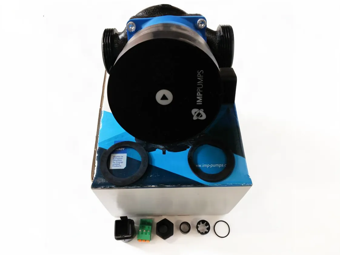 Imppumps NMT mini PRO 25/80-130 (G1-1/2) verwarmingswater pomp met digitaal display, onderdeelnummer 979525420