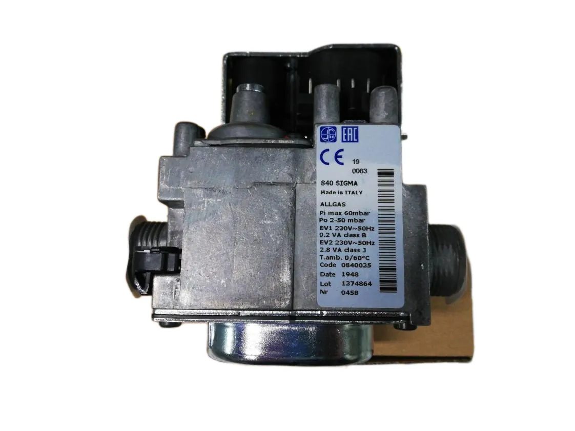 Vanne gaz Domusa Ecogas (Sit 840 sigma C/R), référence CGAS000127