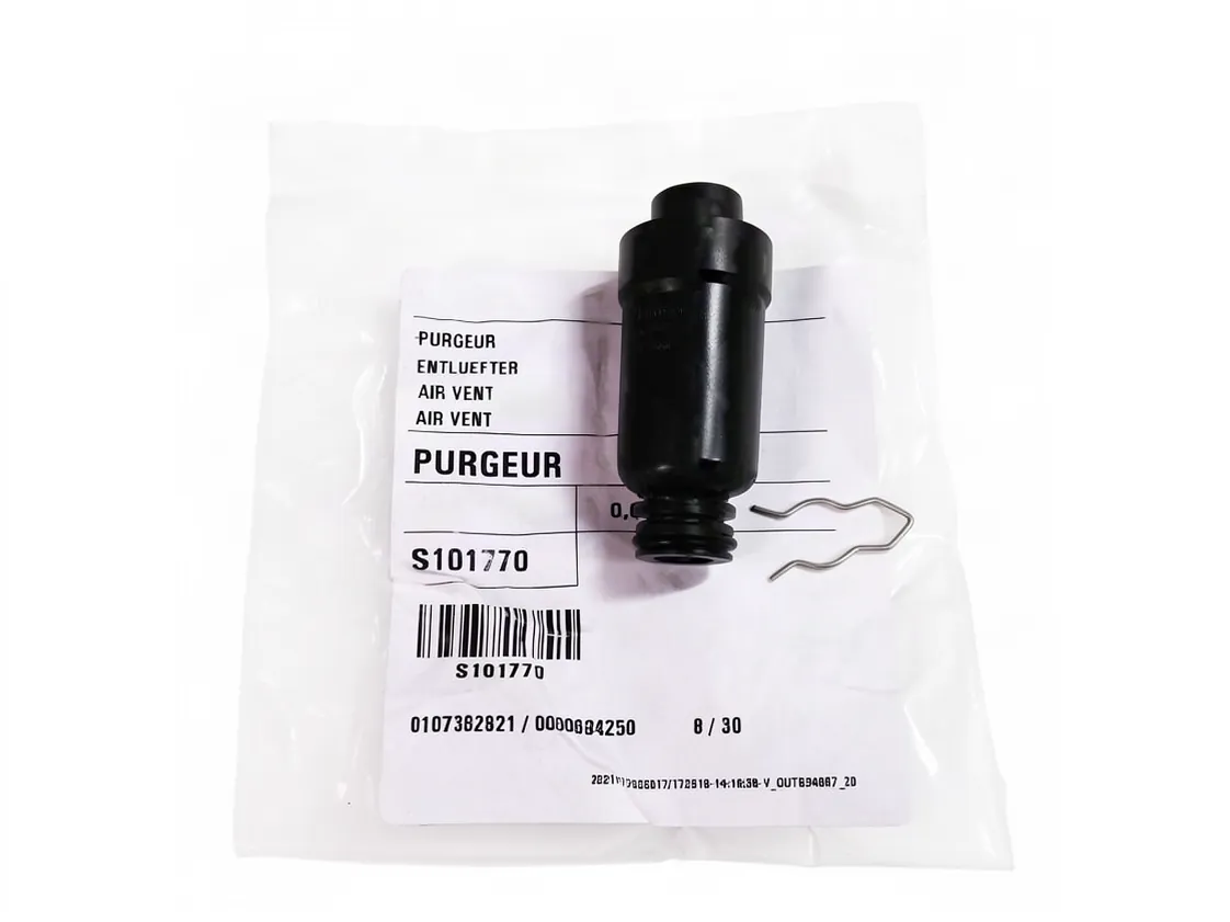 Valvola di sfiato automatica De Dietrich Emc M 24/28 MI, codice ricambio S101770