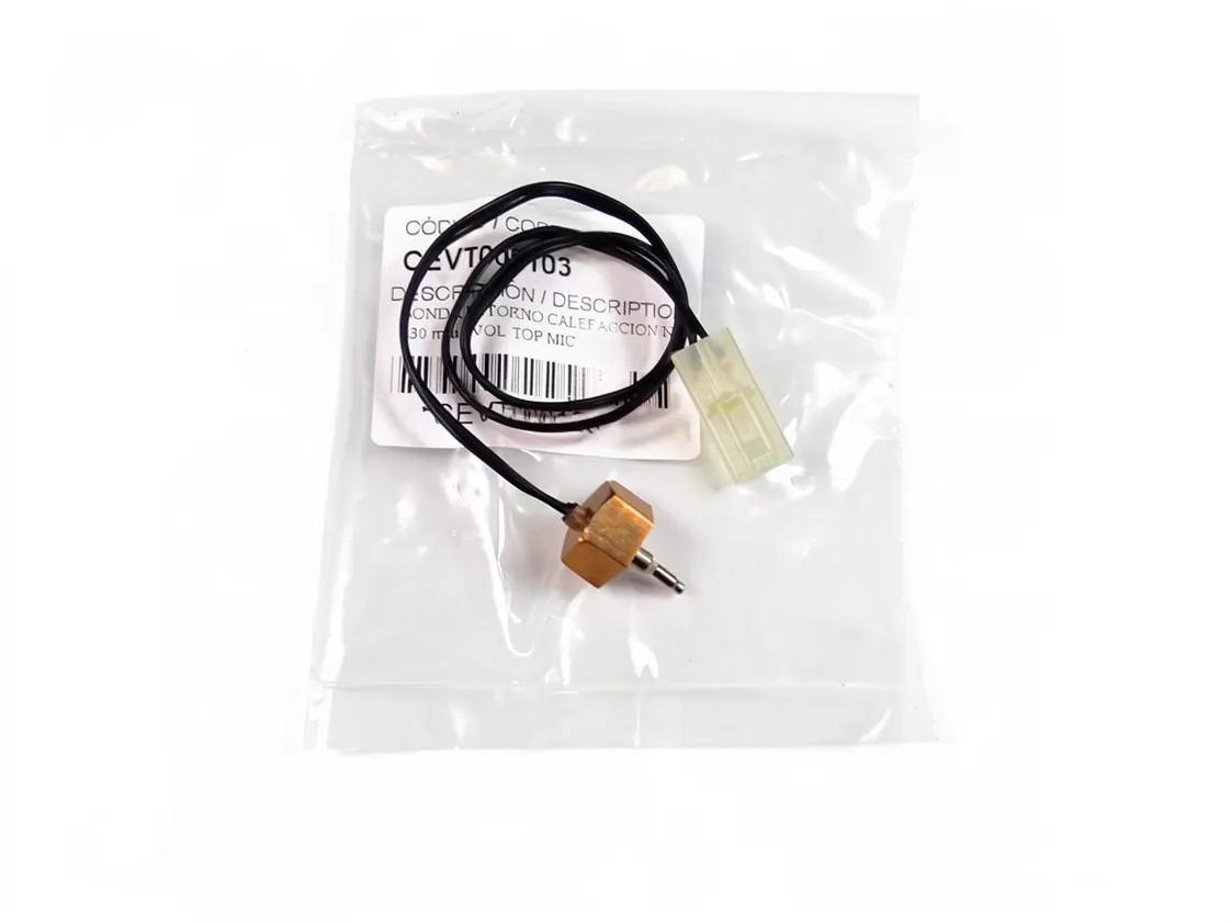 Sonde Domusa Evoltop chauffage retour 330mm (noir), référence CEVT000103