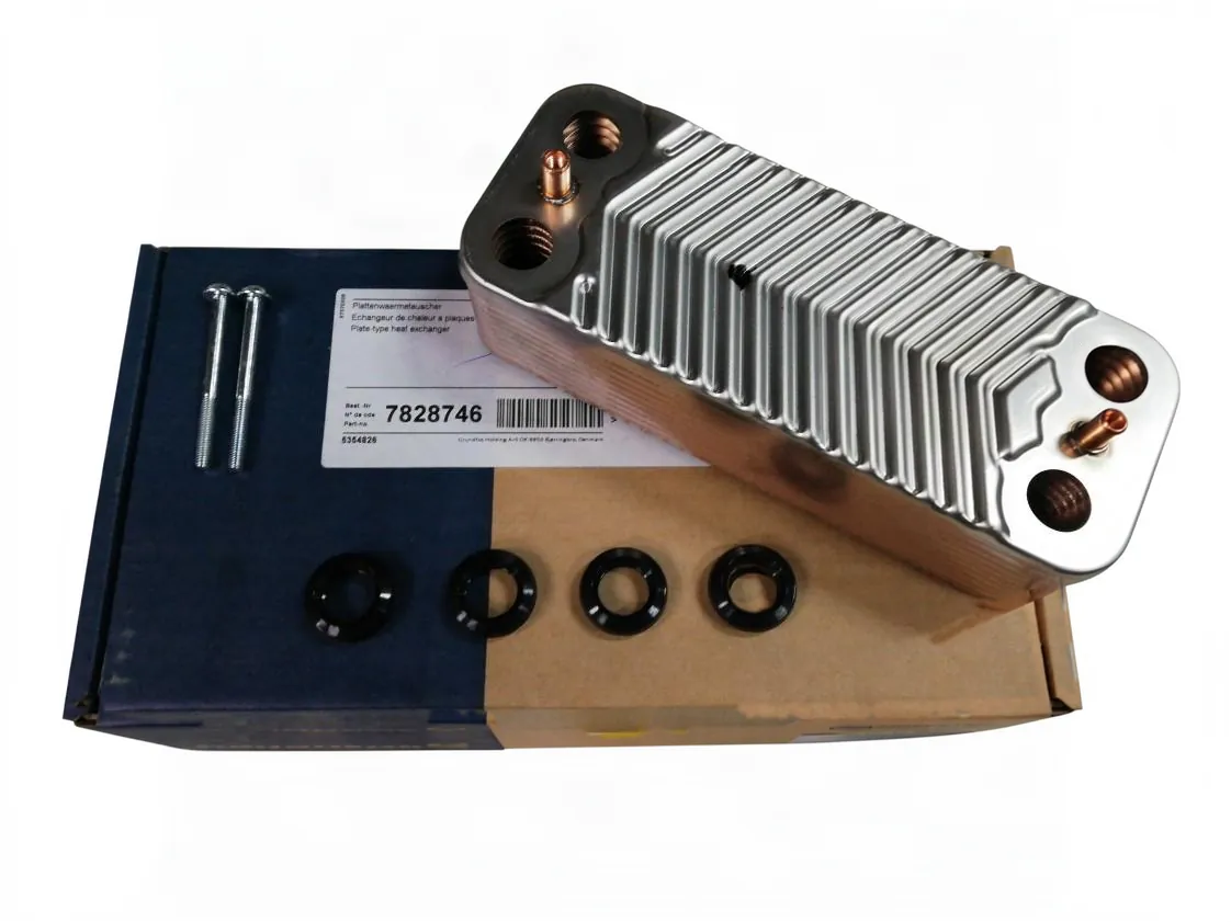 Scambiatore placche Viessmann Vitodens 100 (7828746), codice ricambio 7875503