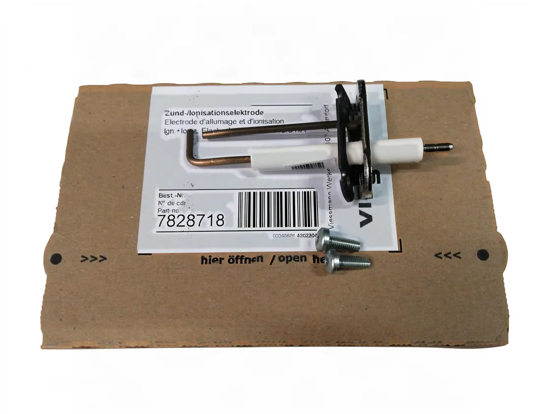 Electrodo Viessmann Vitodens 100 encendido - ionizacion, referencia 7828718