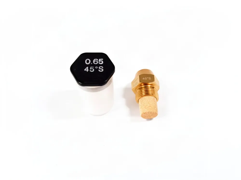 Heating oil injector 065 45ºSolido Nozzle Domusa, part number CQUE000243