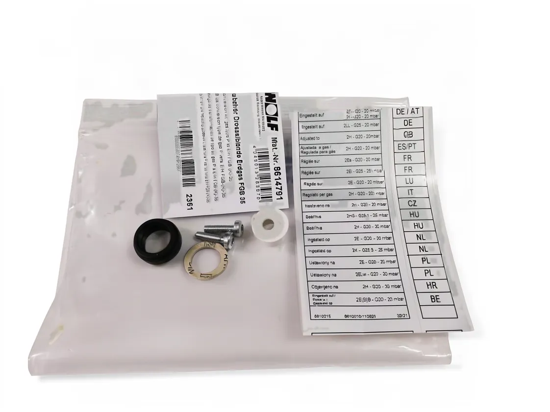 Wolf FGB-K35 Natural Gas Conversion Kit, part number 8614791