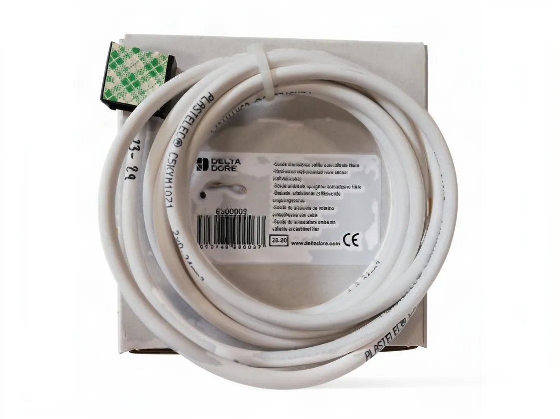 Delta Dore Sonda ambiente superficie autoadhesiva para termostato T3S Digit, referencia 6300003