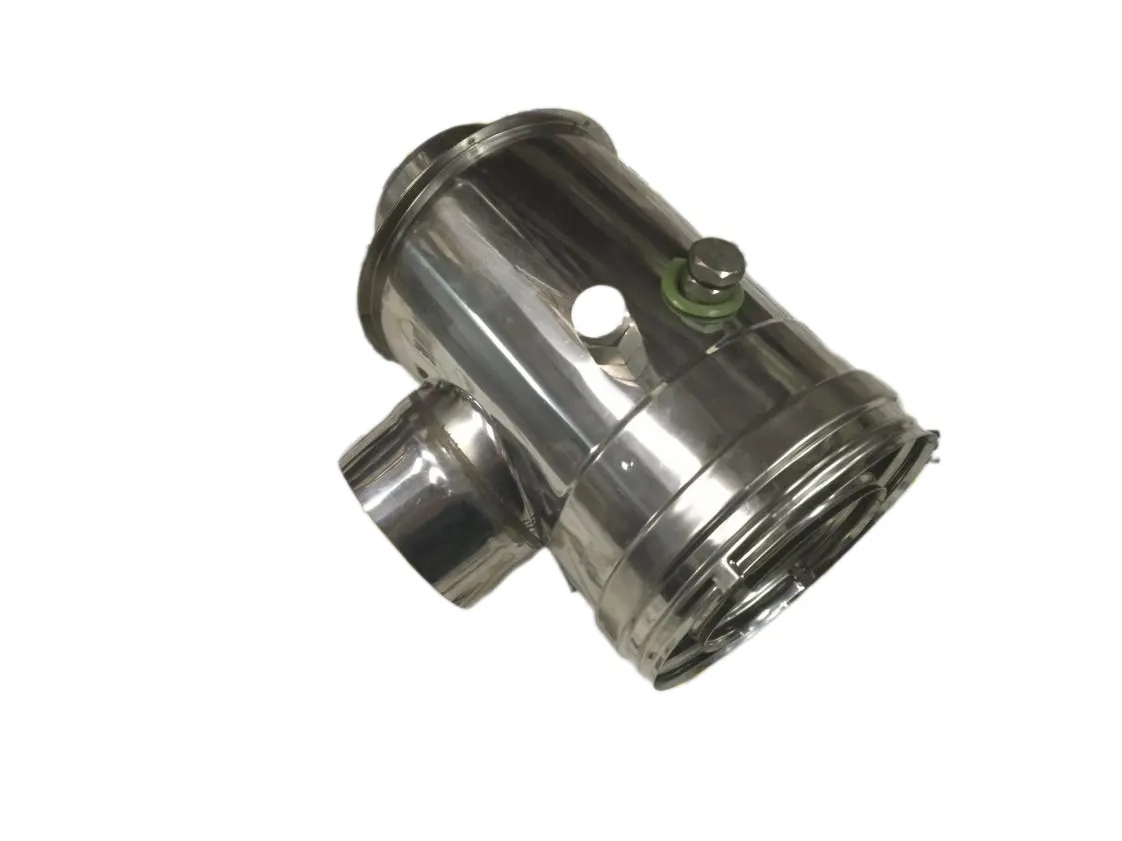 Domusa 150 to 80/125 Coaxial Stainless Boiler Adapter, part number CGAS000213