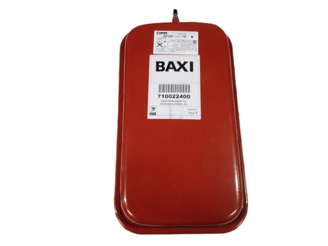 Expansion vessel Baxi Roca Platinum Plus 32AF (10L-Esp-Med.440x100x80mm), part number 7667908