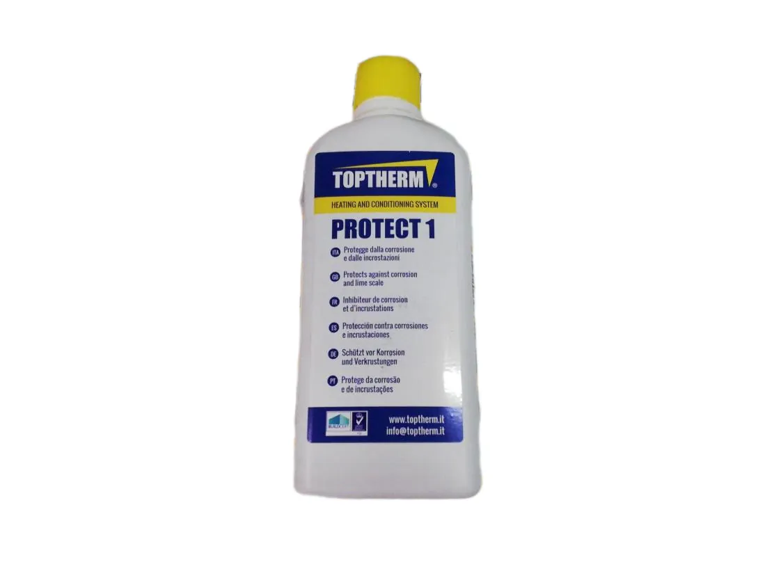 Aditivo limpieza circuitos de calefacción Toptherm Protect 1 botella 0.5L Protector (100m2), referencia T.PROT1B