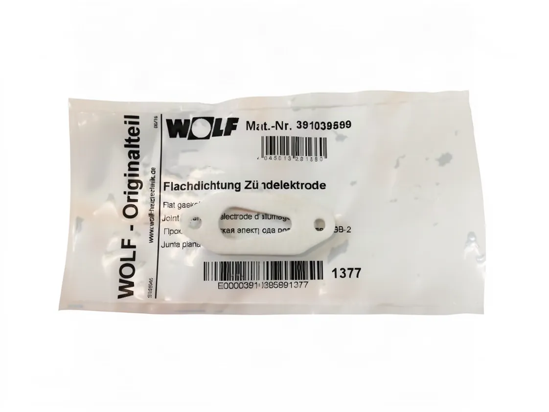 Junta electrodo Wolf CGB - CGW Encendido, referencia 391039599