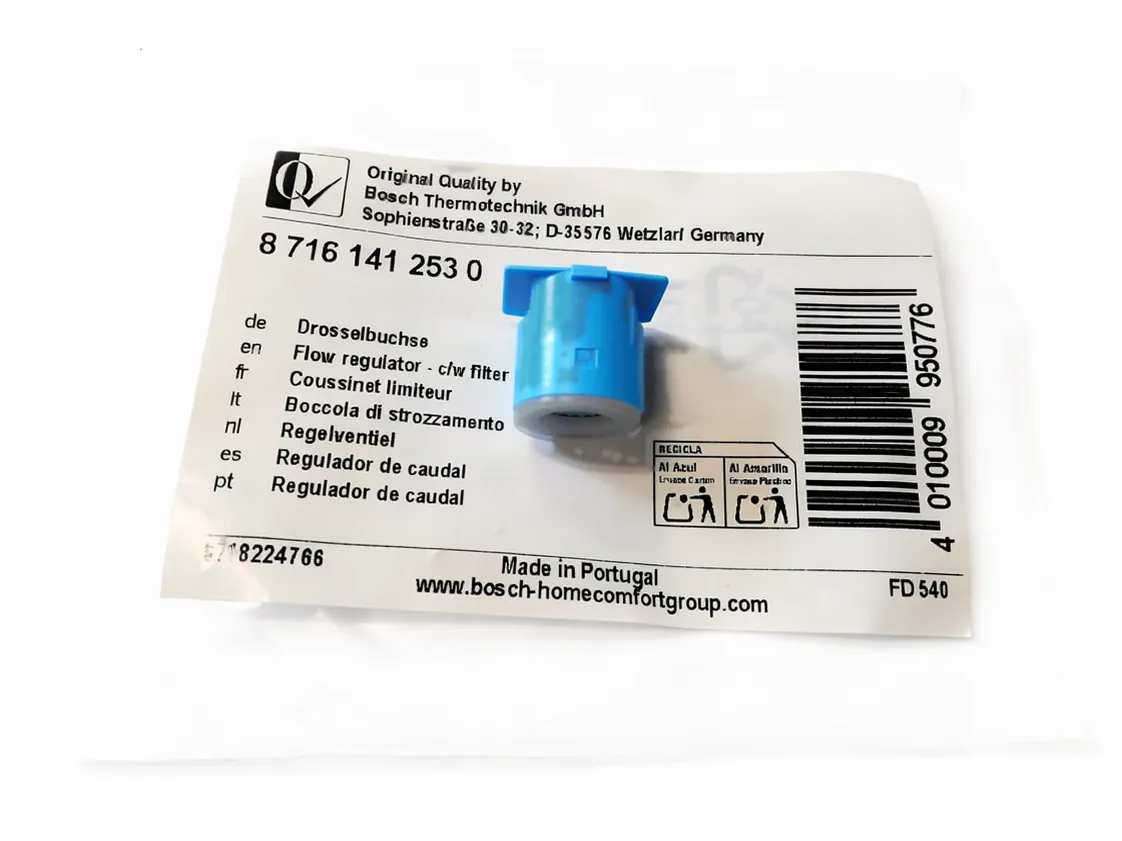 Regulador caudal Junkers ZWA24, referencia 87161412530