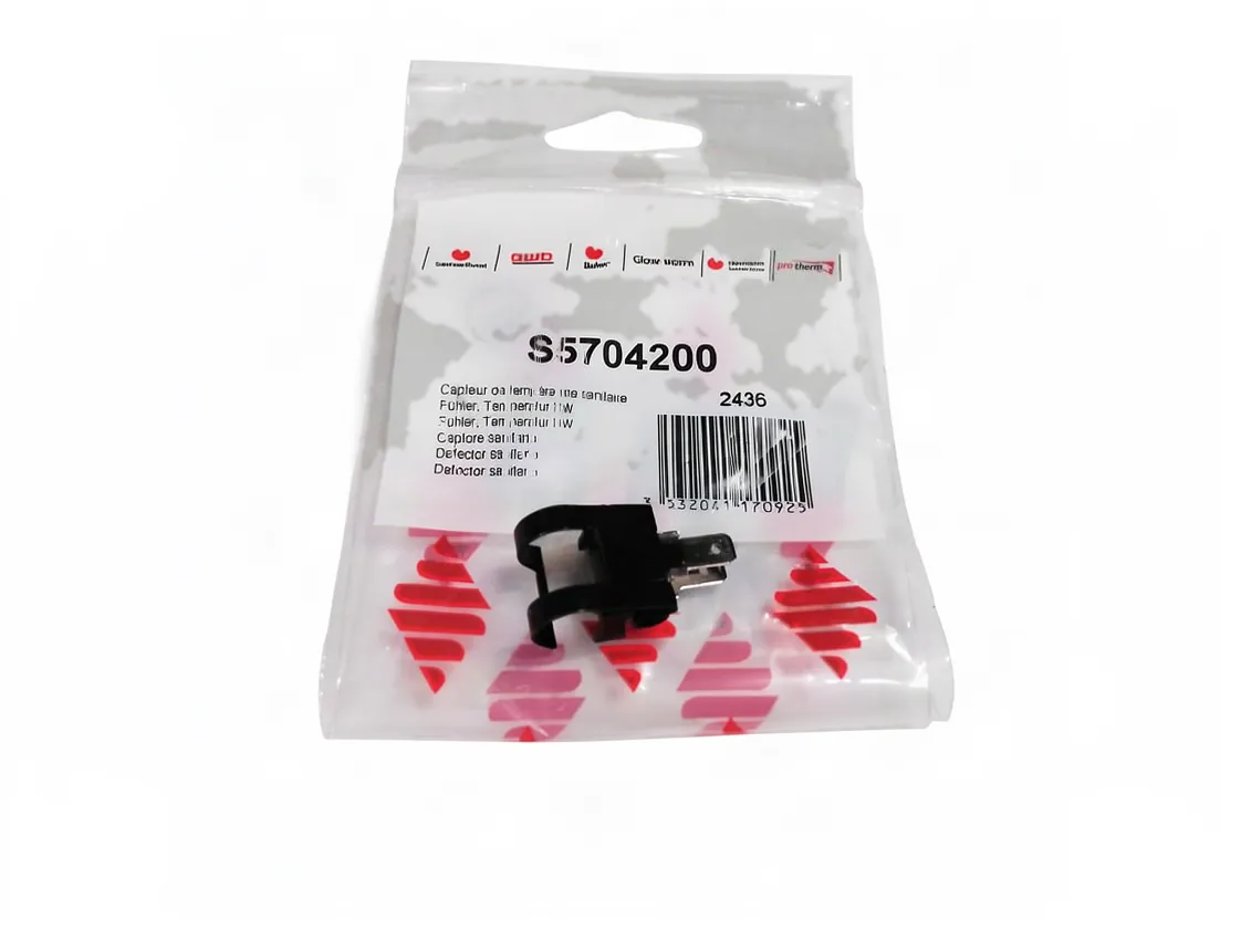 Sonda NTC Saunier Duval Thematek pinza Ø10-14mm, referencia S5704200
