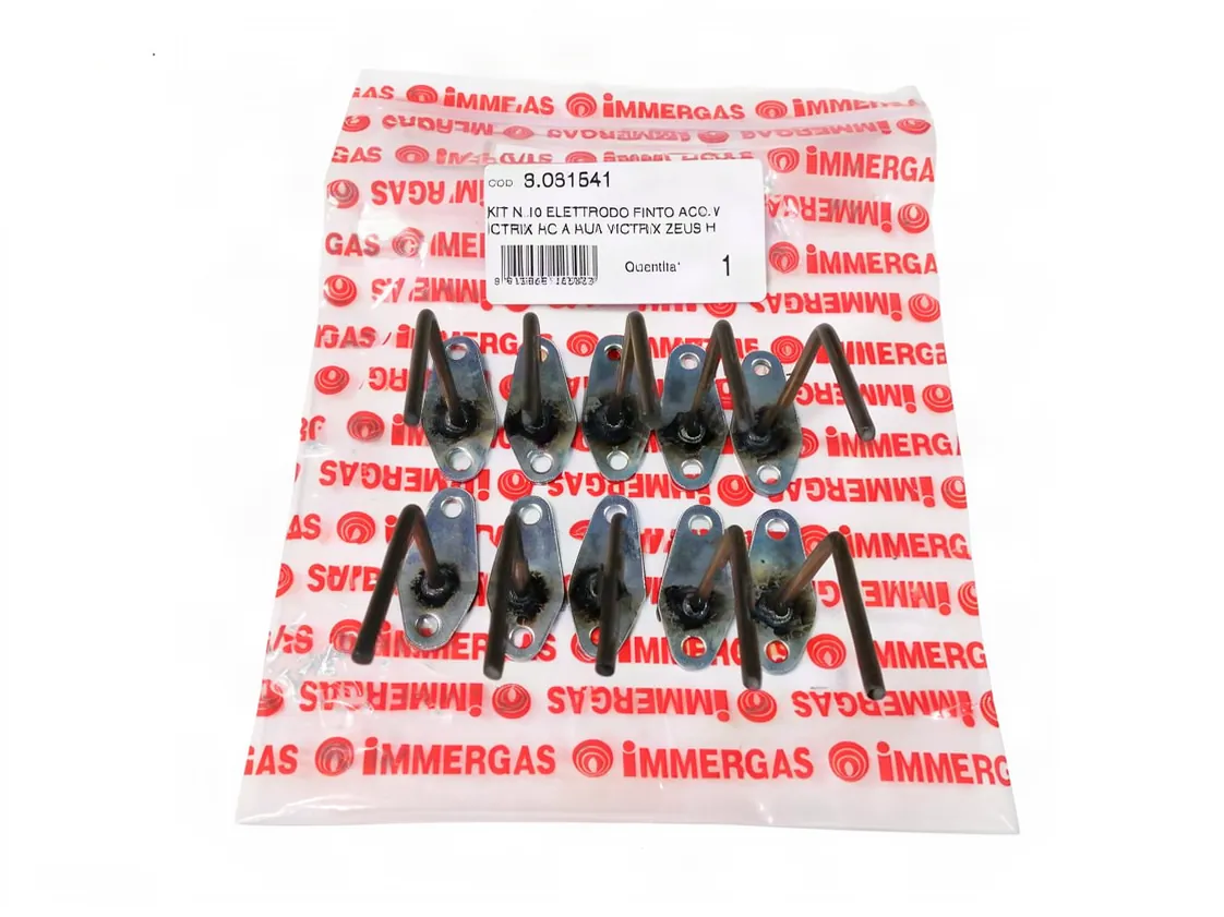 Electrodo Immergas Victrix 24KW falso encendido (1.016779) (kit 10 uds), referencia 3.031541