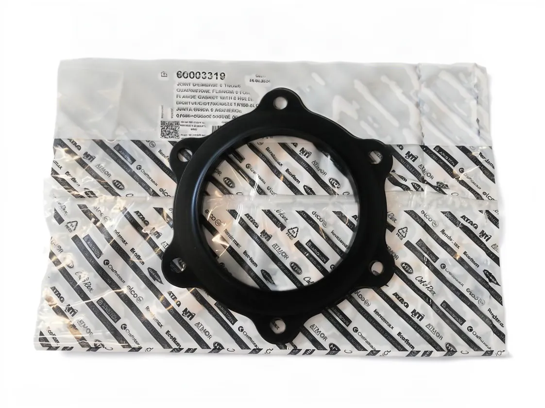 Junta flange Ariston 500ST6 Ø170x105x5mm TK150, 6 furos, referência 60003319