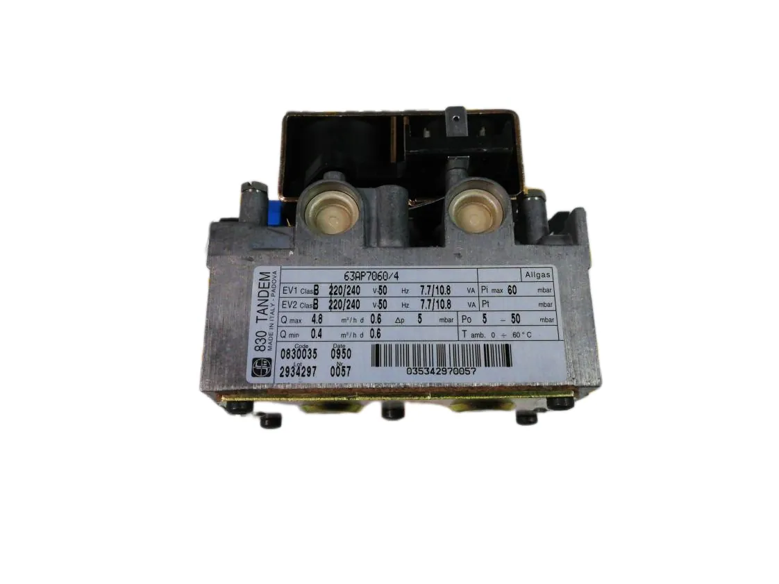 Vanne gaz Immergas standard (SIT 830), référence 1.021494