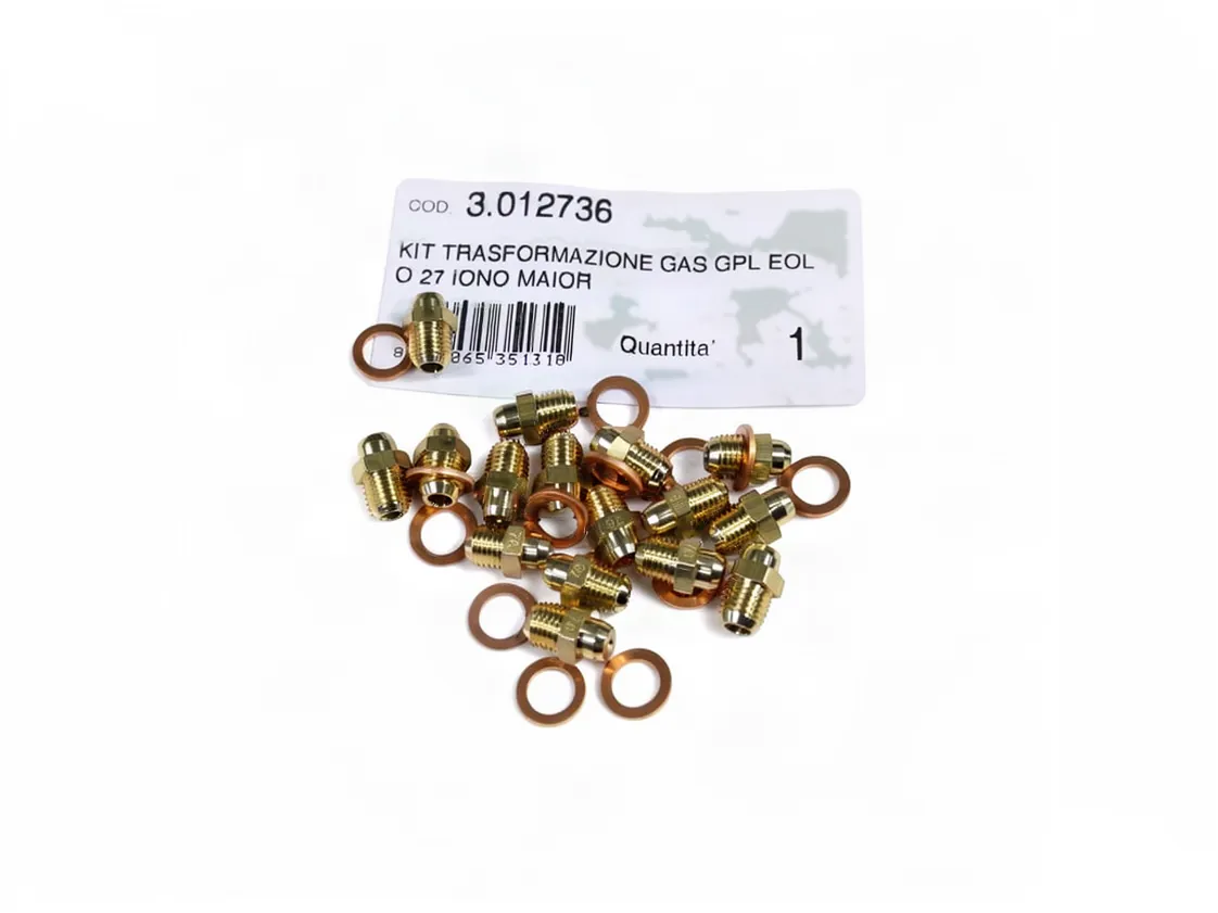 Kit transformación Immergas (16uds de 0.75mm + piloto) Gas Propano, referencia 3.012736