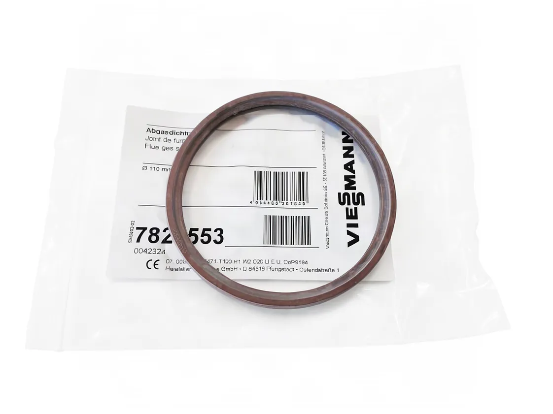 Junta escape Viessmann Vitodens 200 Ø110mm, referencia 7826553