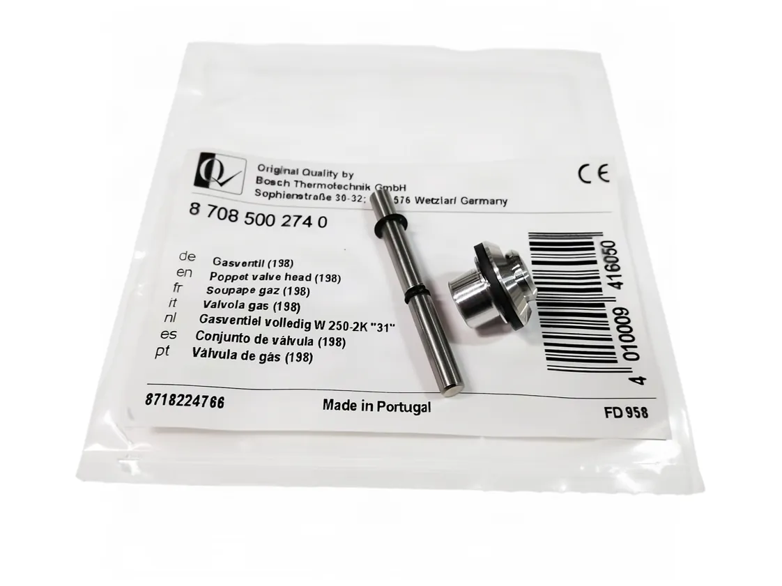 Elettrovalvola gas Junkers W135-9 KVI Gas propano Butano, codice ricambio 87085002740