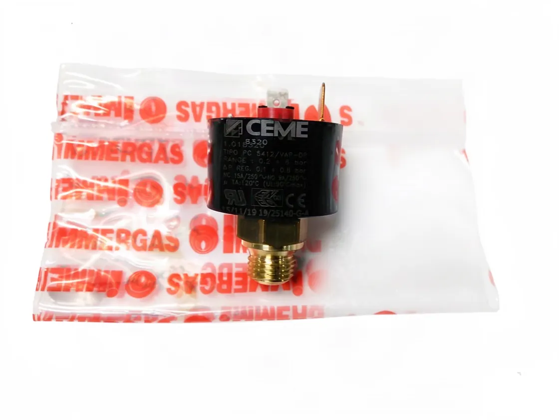 Presostato agua Immergas Star - Extra Mini roscado (1/4M - 2contactos), referencia 1.018320