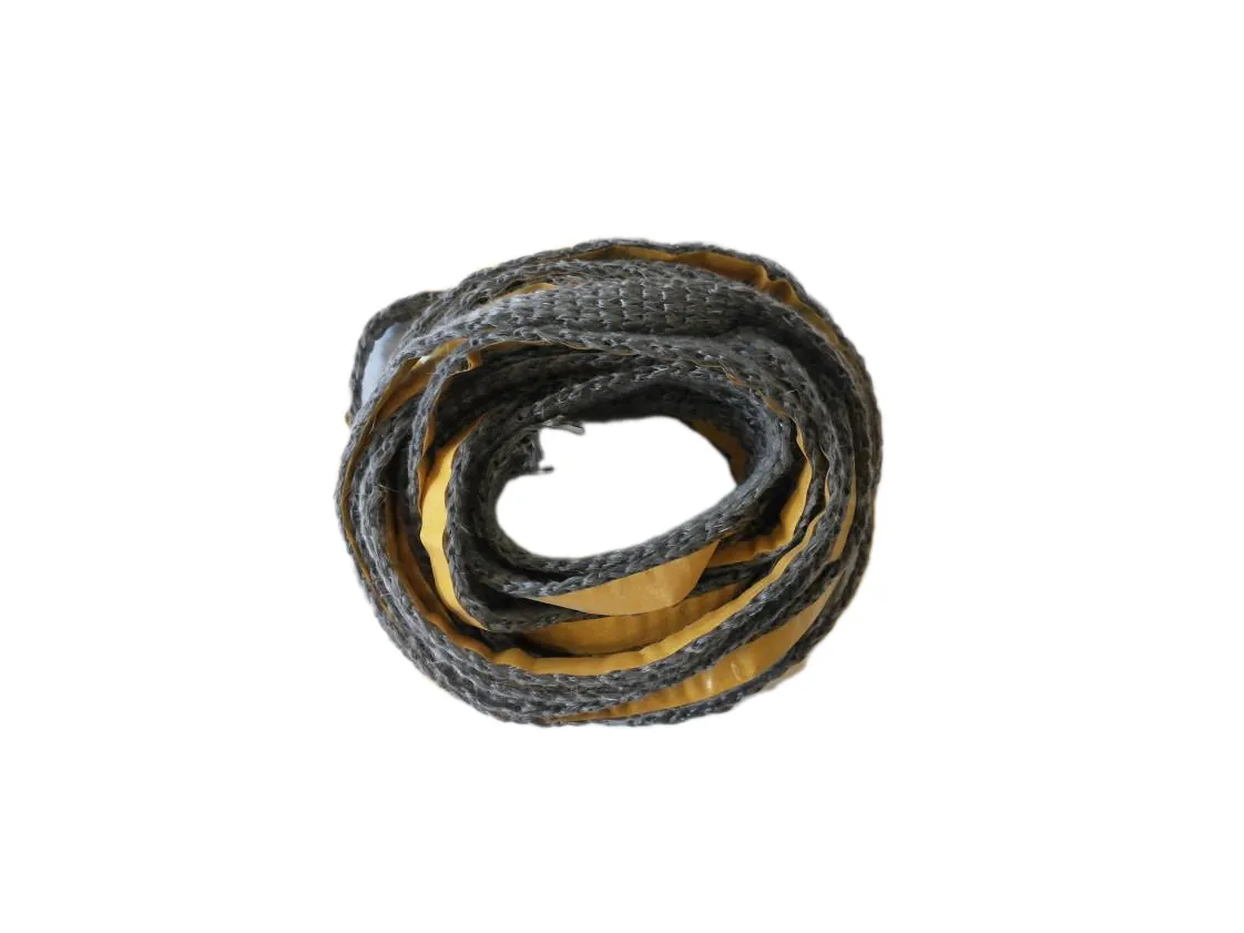 Junta de cordão de fibra plana 10 x 2.0mm x 1.0m. Edilkamin Trend Plus adesiva (x metros), referência 425810