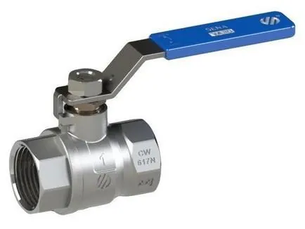 Valvola arco nile VA25 1/2 H-H leva guaina blu, codice ricambio ARC160403