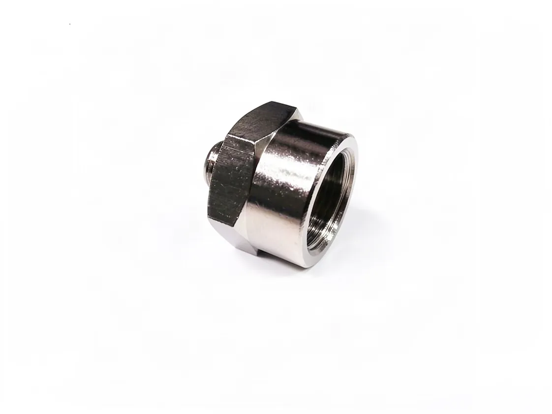 Racor recto roscado 3/8H - 1/8M Reducción Poliamida, referencia HW-032397
