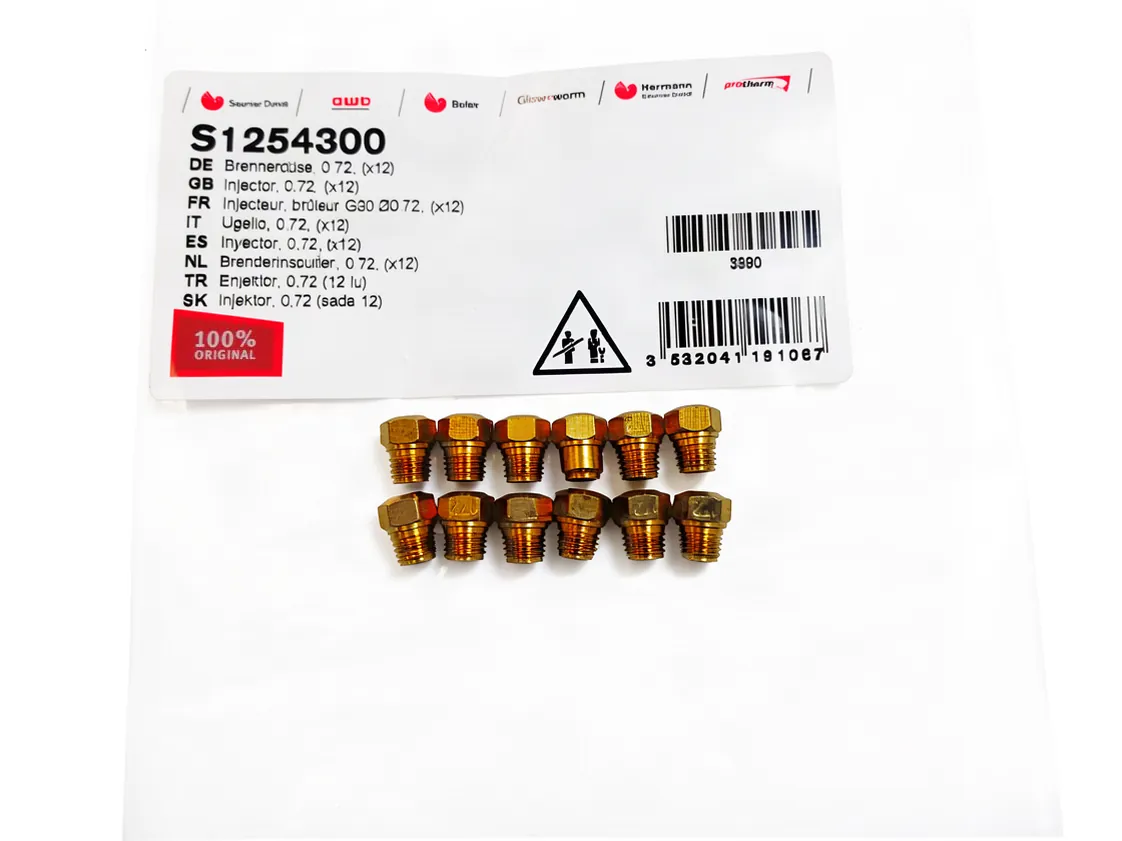Saunier Duval 12uds x Ø0.72mm Butane Gas Conversion Kit, part number S1254300