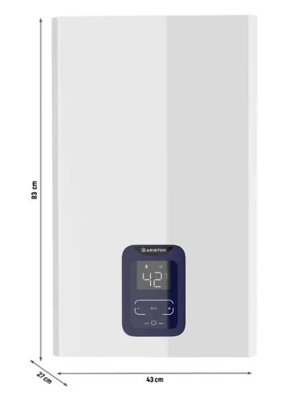 Calentador Ariston Next Evo X SFT 16 Gas Natural + kit salida 60/100, referencia 3632437