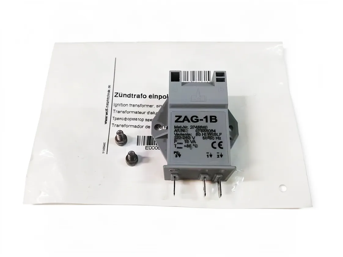 Transformador Wolf CGB 2K24 - CGS 2K24- CW 2K24 (Tampa moderna), referência 274584099