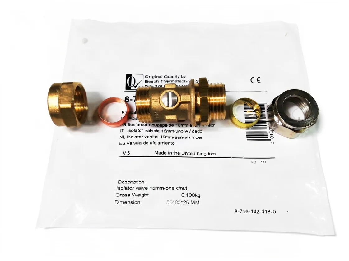 Torneira de enchimento Junkers CGW 25, referência 87161424180