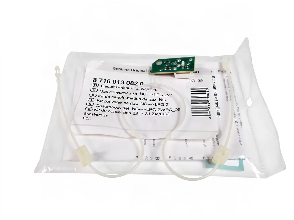 Kit transformación Junkers ZWBC 25-2C Gas propano, referencia 87160130820