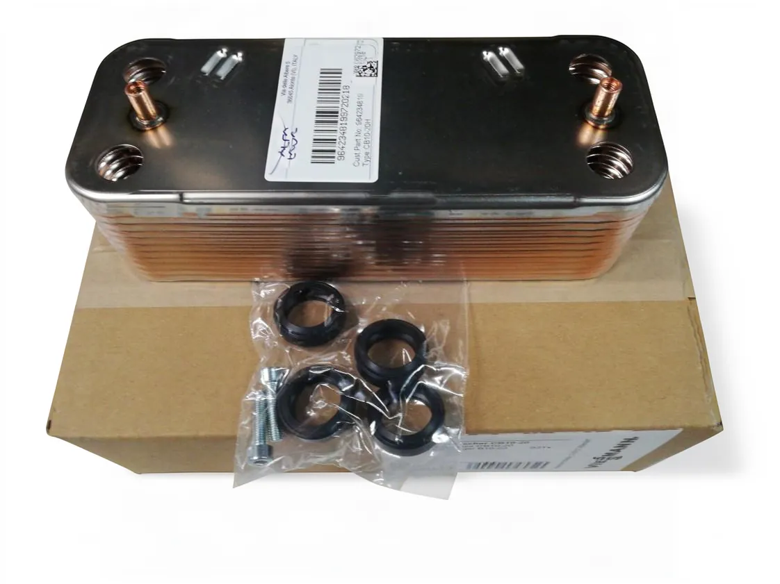 Scambiatore a piastre Viessmann Vitodens 222W B2LA 35kw, codice ricambio 7828044