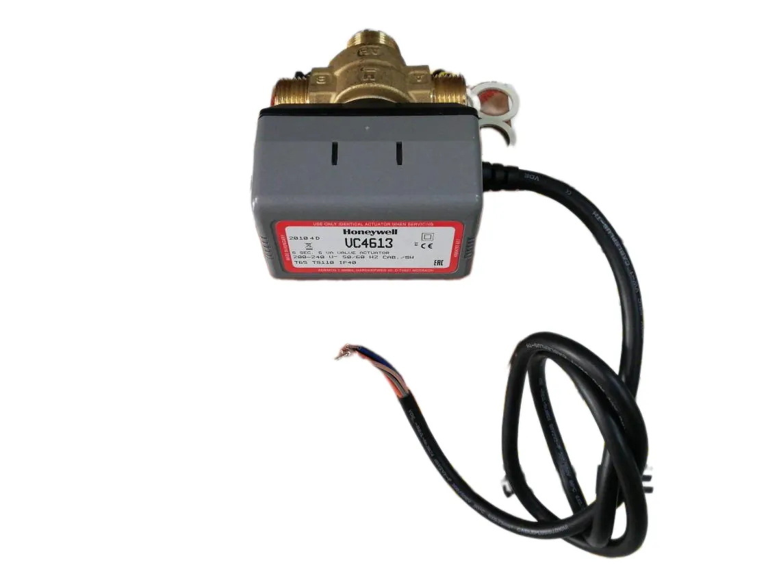 Three-way diverter valve 1"M Immergas Audax Air-source heat pump and solar, part number 3.020632