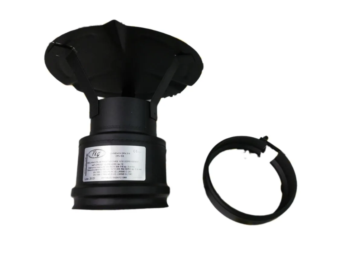 Baffle 080/120 Insulated Pellet Stove Black Vertical, part number 80DFVDP316NG