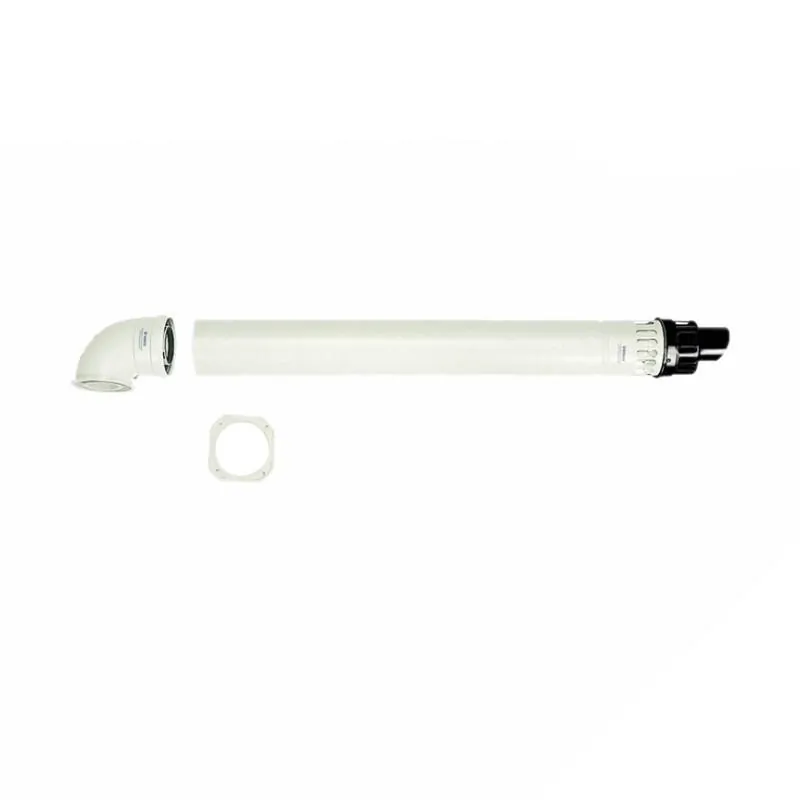 Kit SPC 060/100 Immergas Horizontal (1 codo 90º + tubo terminal) condensación, referencia 3.024598