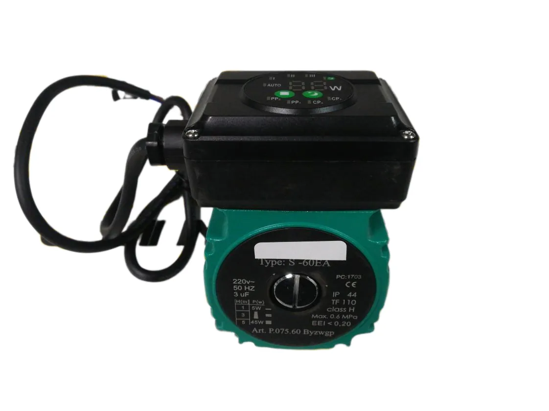 Motore pompa acqua compatibile Wilo classe energetica A, 6mca (Turbina Ø62mm), codice ricambio P07560