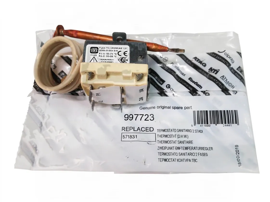 Thermostat Fleck - Ariston Basic 23 MFFI DHW, part number 997723