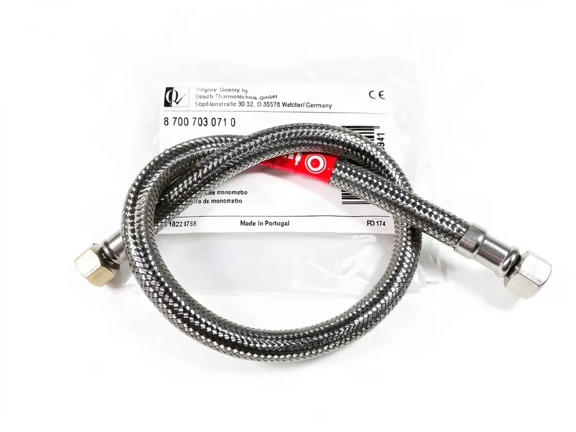 Flexible Junkers raccordement manomètre ZW20-1AME Novastar, référence 87007030710