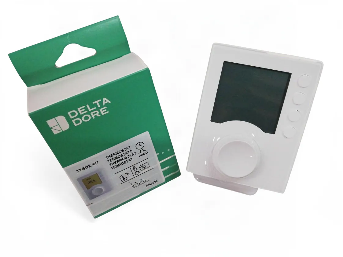 Delta Dore Tybox 417 Klokthermostaat kabel, digitaal, onderdeelnummer 6053026
