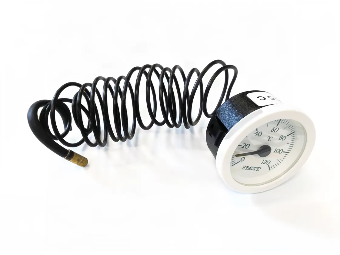 Termometro Compatibile Domusa (Ø52-0/120º-2000mm) Bianco, codice ricambio CELC000015-C