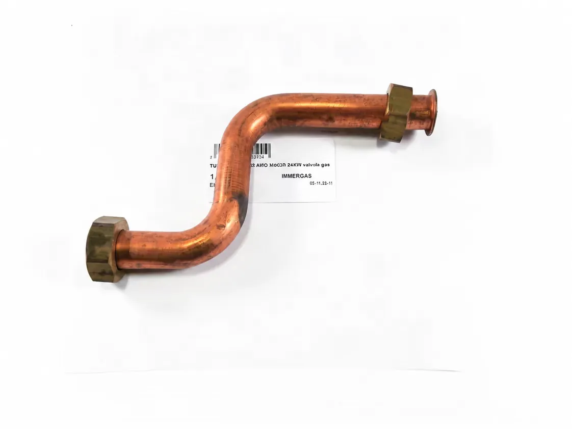 Tubo Immergas Avio Maior 24KW valvula gas, referencia 1.013213