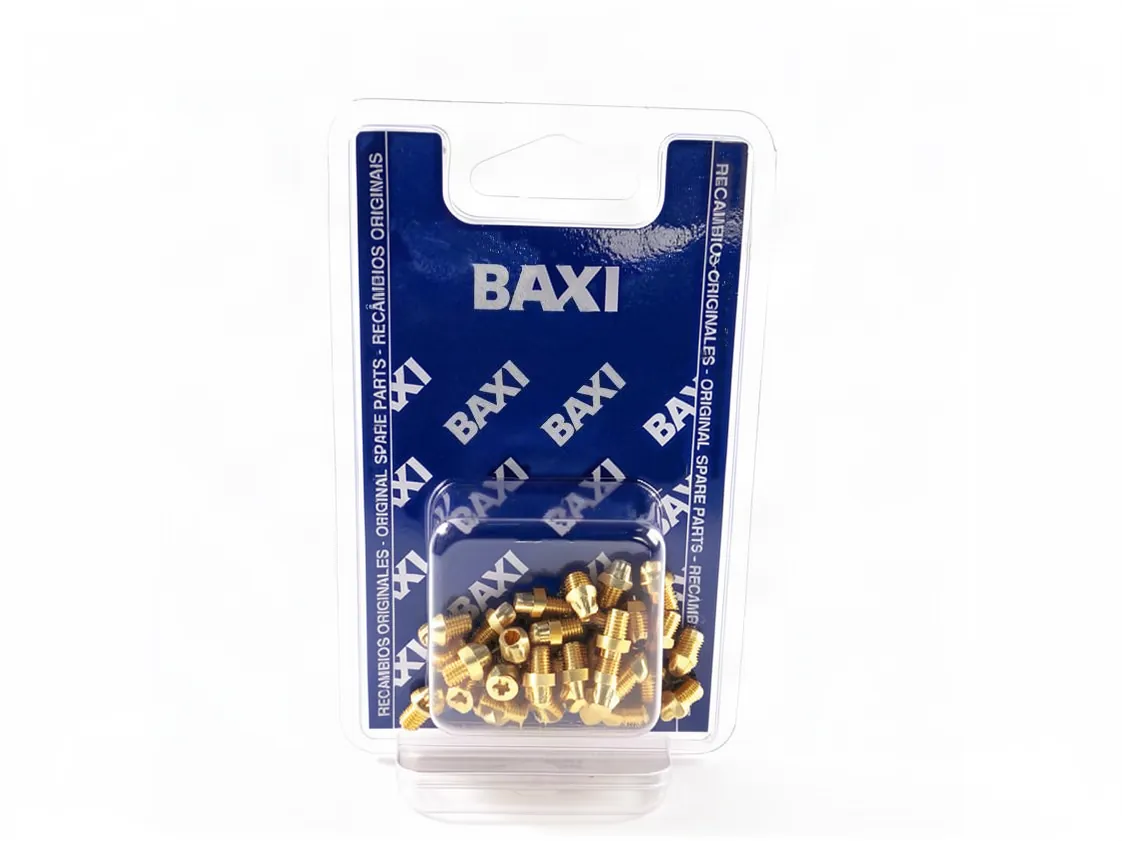 Kit transformación Baxi Nova NOX 24/24F - Nova NOX 28/28F (34uds de 0.82mm) gas natural, referencia 125521198