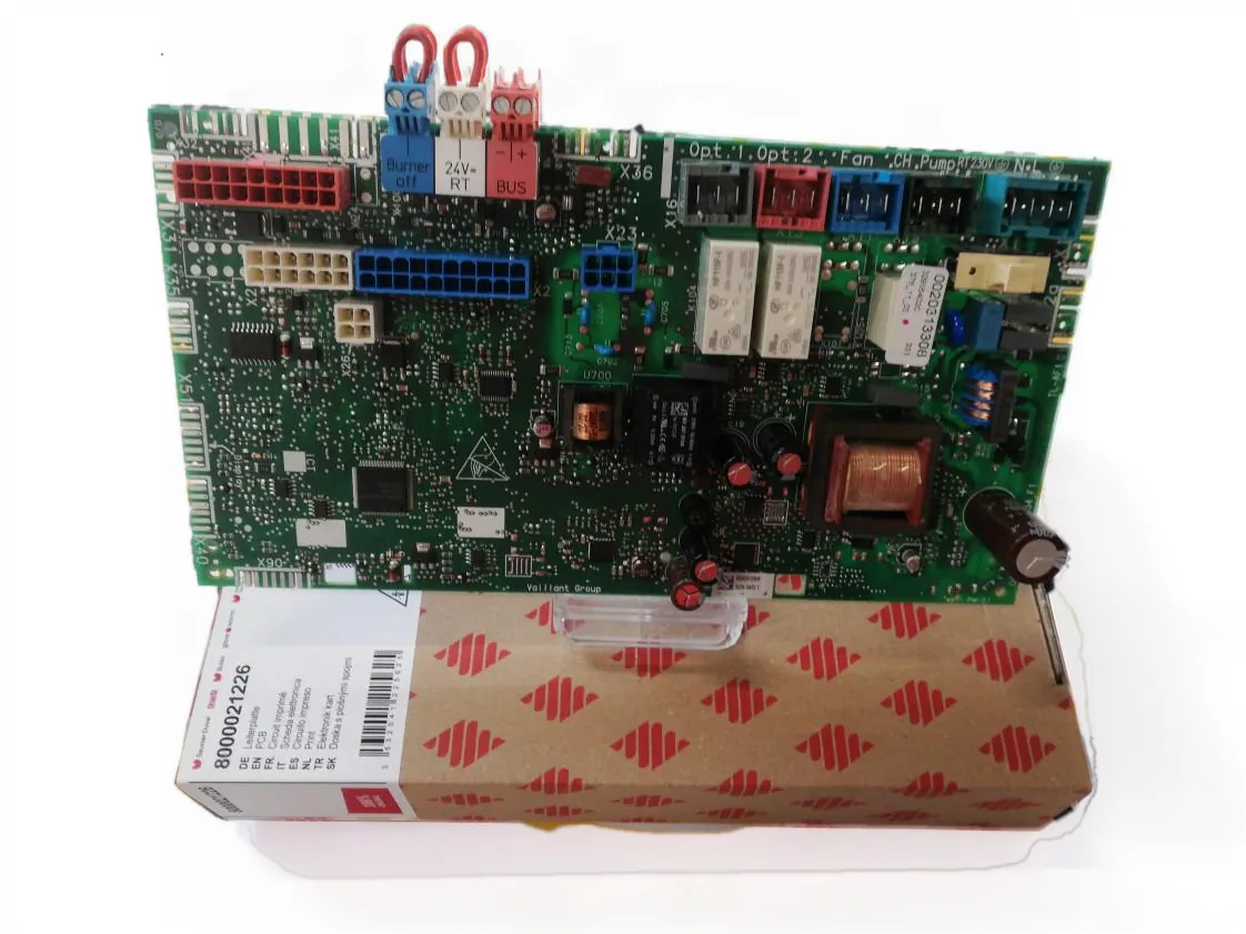 Placa eletrónica Saunier Duval Thema Condens 26-CS/1, referência 8000034877