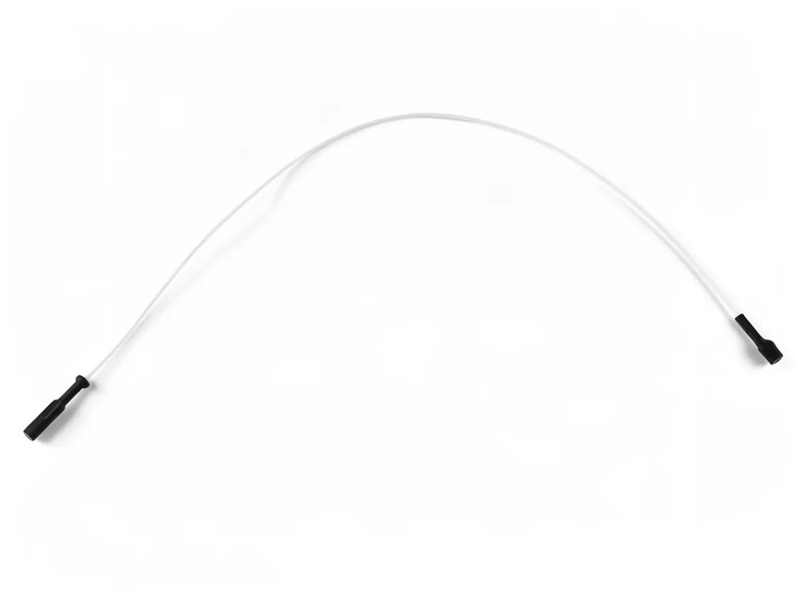 Cable transformador electrodos quemador gasoil. Long.500mm Conectores 4-6mm.Teflón, referencia FG-032080